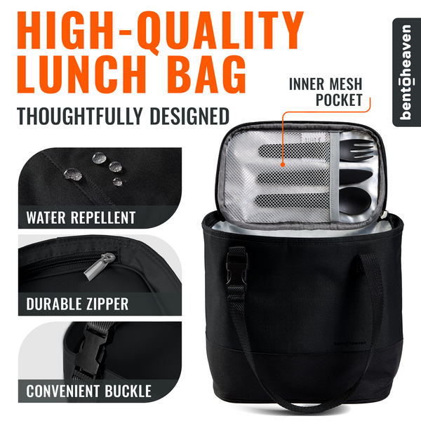 Compact Bento Bag - Onyx