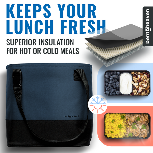 Compact Bento Bag - Midnight Blue