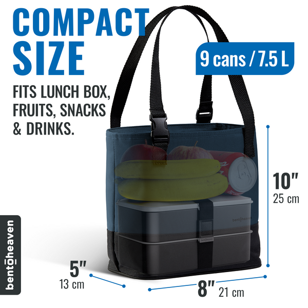 Compact Bento Bag - Midnight Blue
