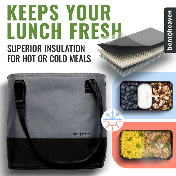 Compact Bento Bag - Whispering Gray