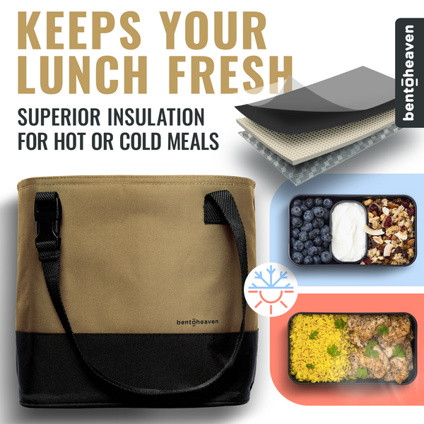 Compact Bento Bag - Sahara Sand