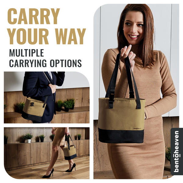 Compact Bento Bag - Sahara Sand