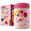 Kids Food Jar - Cheerleader Cats