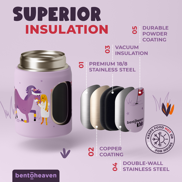 Kids Food Jar - Riding Rabbit