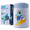 Kids Food Jar - Surfer Shark