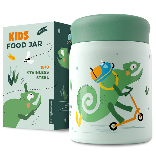 Kids Food Jar - Trekking Chameleon
