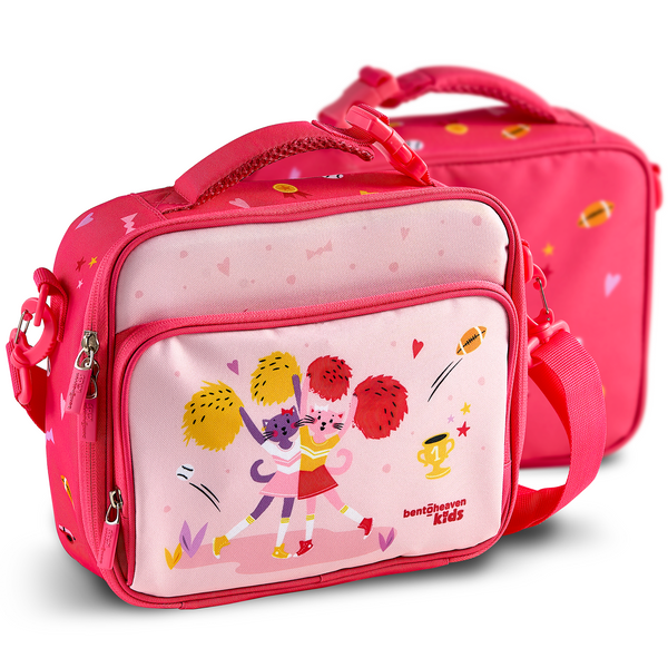 Kids Insulated Bag - Cheerleader Cats