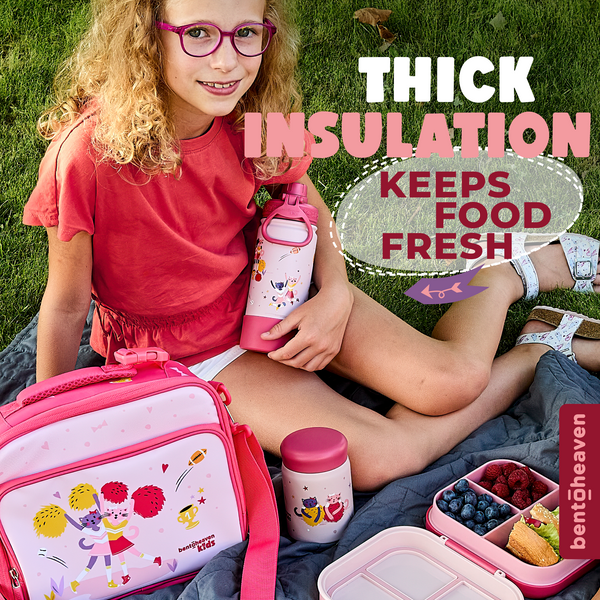 Kids Insulated Bag - Cheerleader Cats