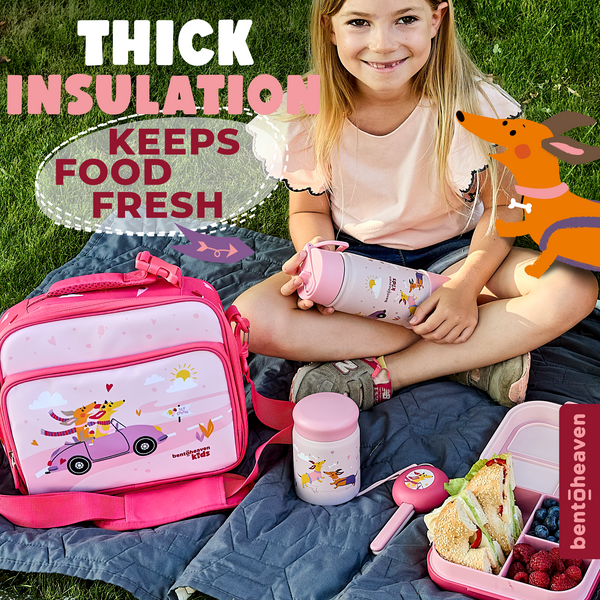 Kids Insulated Bag - Cruising Dogs