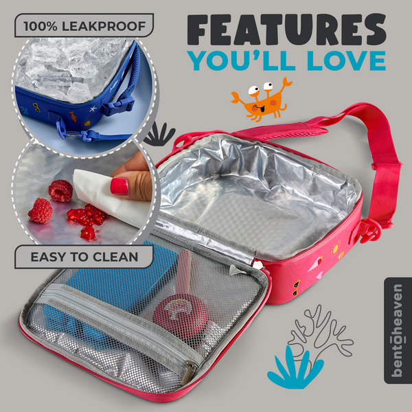 Kids Insulated Bag - Party Octopus