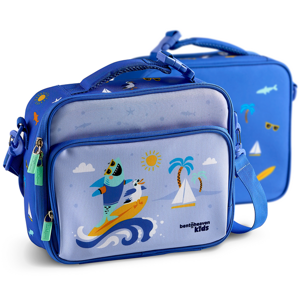 Kids Insulated Bag - Surfer Shark