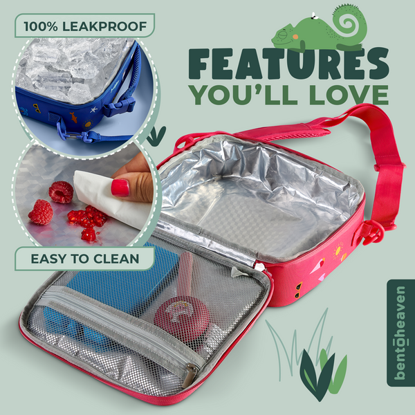 Kids Insulated Bag - Trekking Chameleon