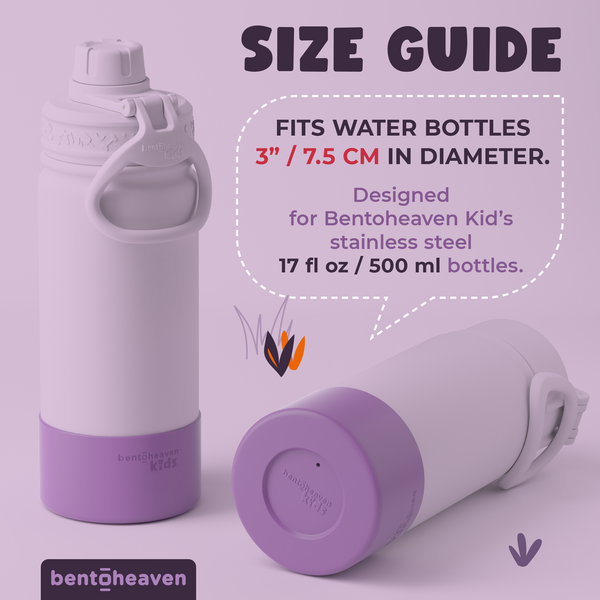 Silicone Bottle Boot - Mauve
