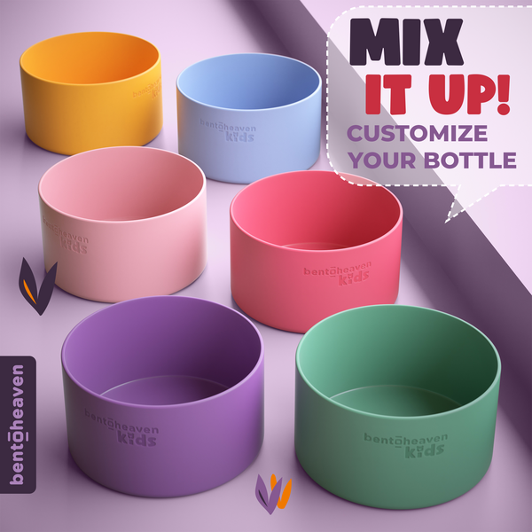 Silicone Bottle Boot - Mauve