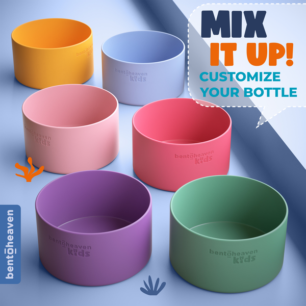 Silicone Bottle Boot - Ocean Blue