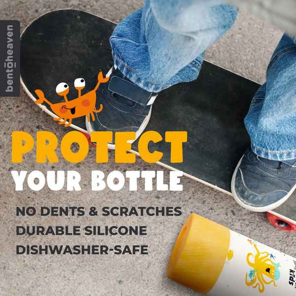 Silicone Bottle Boot - Sunshine