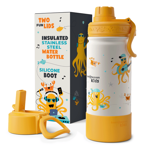 Kids Insulated Bottle - Party Octopus