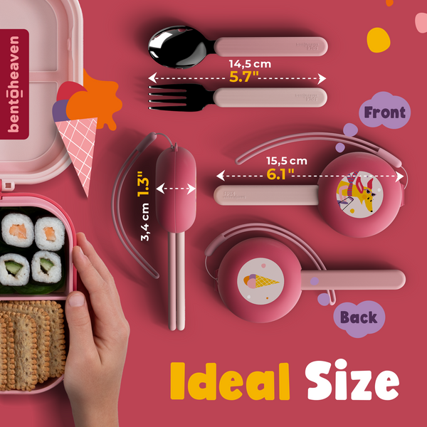 Kids Travel Utensils - Cruising Dogs