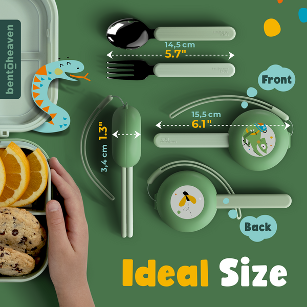 Kids Travel Utensils - Trekking Chameleon