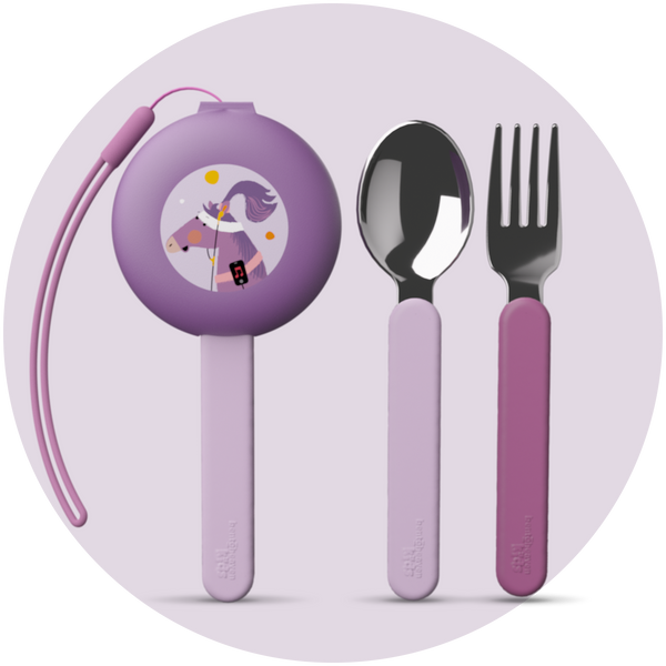 Kids Travel Utensils - Riding Rabbit