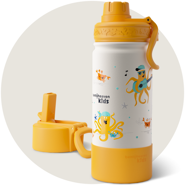 Kids Insulated Bottle - Party Octopus
