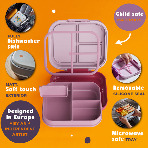 Kids Bento Box - Cruising Dogs