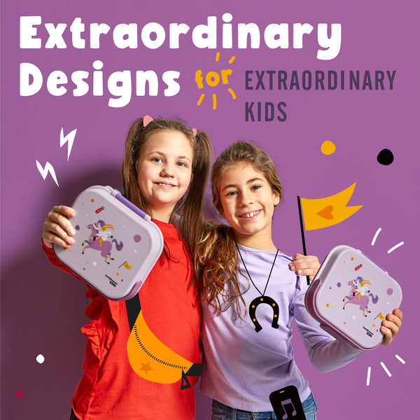 Kids Bento Box - Riding Rabbit