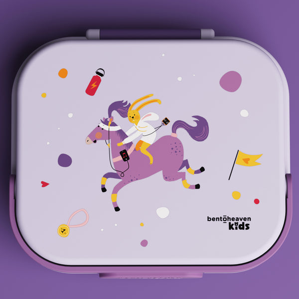 Kids Bento Box - Riding Rabbit