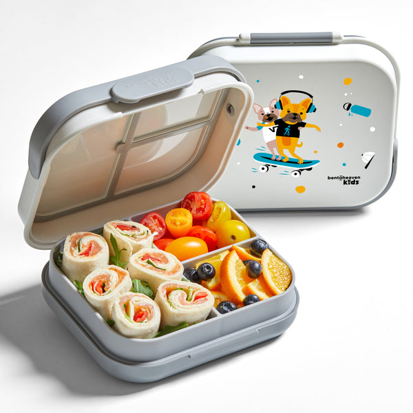 Kids Bento Box - Skater Dogs