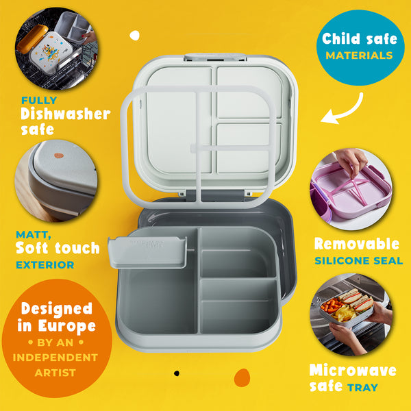 Kids Bento Box - Skater Dogs