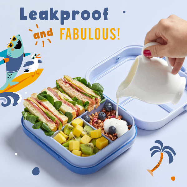 Kids Bento Box - Surfer Shark