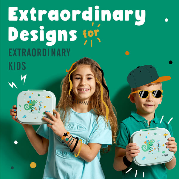 Kids Bento Box - Trekking Chameleon