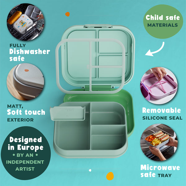 Kids Bento Box - Trekking Chameleon