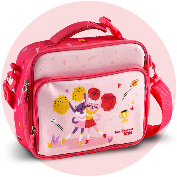 Kids Insulated Bag - Cheerleader Cats