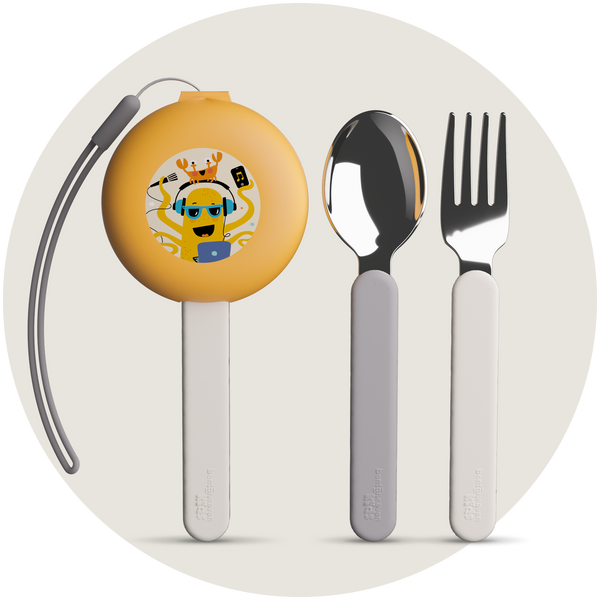 Kids Travel Utensils - Party Octopus