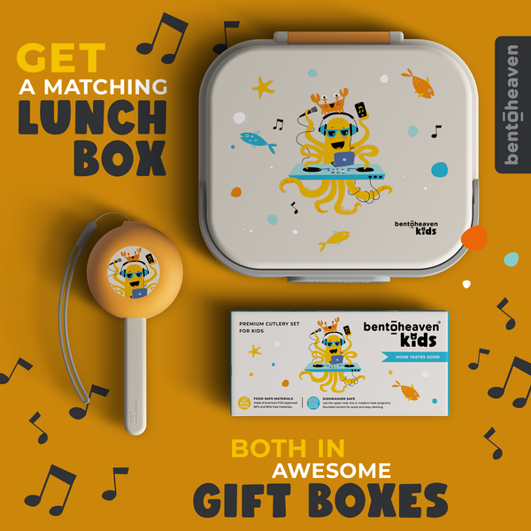 Kids Travel Utensils - Party Octopus