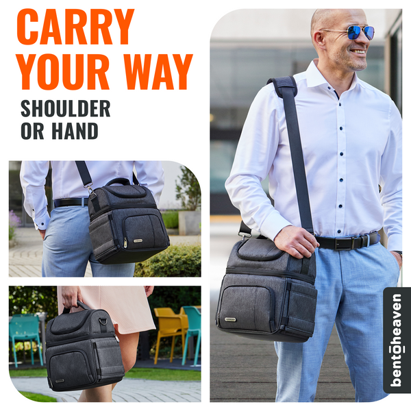 Pro Insulated Cooler Bag - Dark Gray