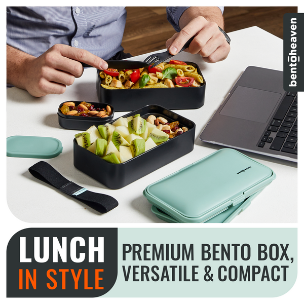 Premium Bento Box - Billie Green