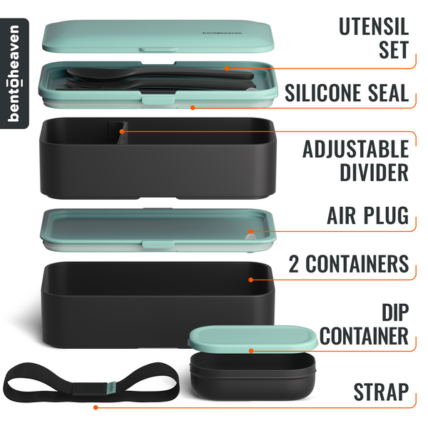 Premium Bento Box - Billie Green