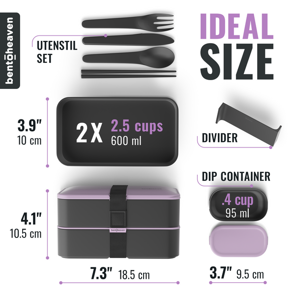 Premium Bento Box - Violet Me Go