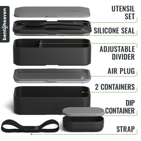 Premium Bento Box - Whispering Gray