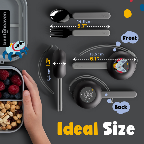 Kids Travel Utensils - Spooky Walk