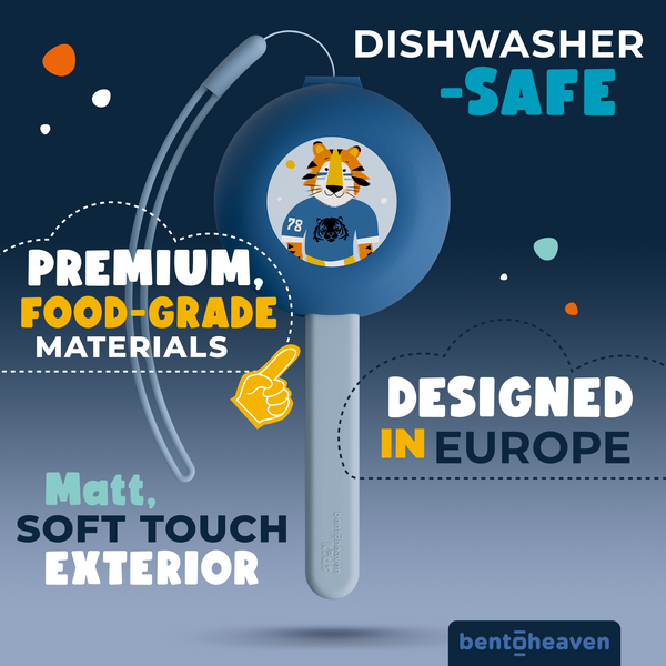 Kids Travel Utensils - Hockey Tigers