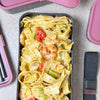 Pesto Shrimp Pasta with Broccoli and Tomatoes