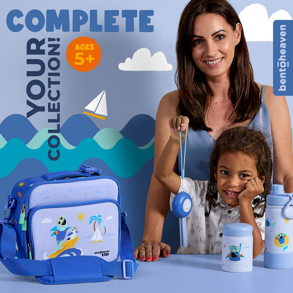 Kids Insulated Bag - Surfer Shark