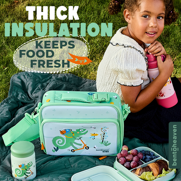 Kids Insulated Bag - Trekking Chameleon