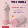 Silicone Bottle Boot - Coral Pink