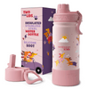 Kids Insulated Bottle - Cruising Dogs