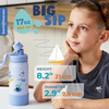 Kids Insulated Bottle - Surfer Shark