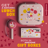 Kids Travel Utensils - Cheerleader Cats